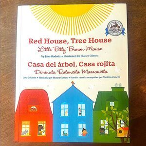 “Red House, Tree House Little Bitty Brown Mouse”Bilingual Book!